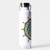 Bouteille D'eau Cuivre Imaginaire Mehndi (Avant)