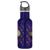 Bouteille D'eau Cupcake de carottes avec Confetti (Dos)