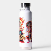 Bouteille D'eau Custom Insulated Water Bottle 650ml – Keeps Drinks (Plage)