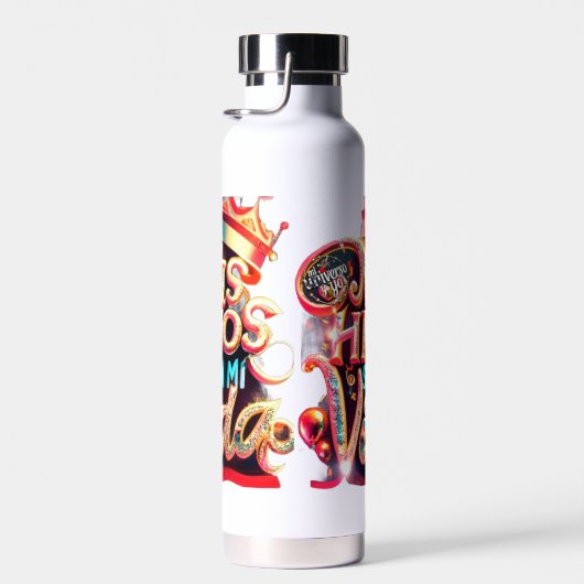 Bouteille D'eau Custom Insulated Water Bottle 650ml – Keeps Drinks (Plage)