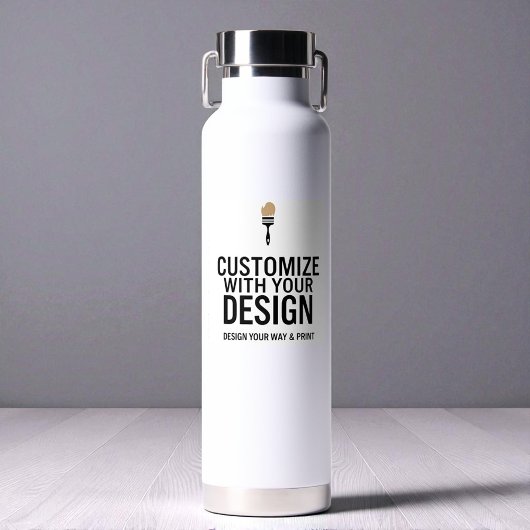 Bouteille D'eau Custom Minimalist Personalized Company Branded 
