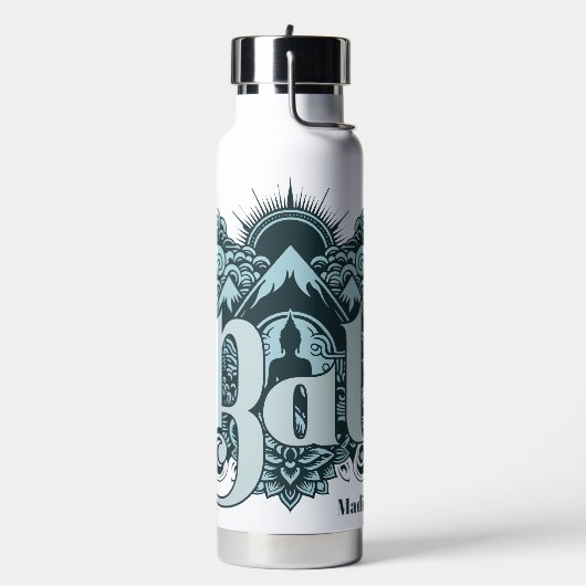 Bouteille D'eau Custom Name Bali (Gym)
