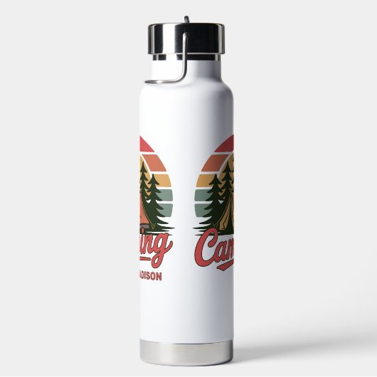 Bouteille D'eau Custom Name Camping (Évier)