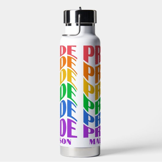 Bouteille D'eau Custom Name Pride (Évier)