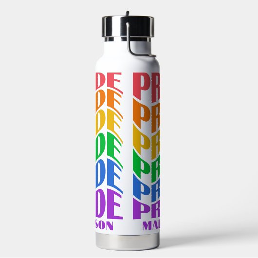 Bouteille D'eau Custom Name Pride (Gym)
