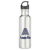 Bouteille D'eau Custom Name Water Bottle (Devant)