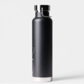 Bouteille D'eau Custom Name with Heart (Gauche)