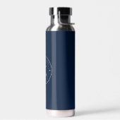 Bouteille D'eau Custom Nautical Boat Anchor and Name (Gauche)