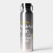 Bouteille D'eau Custom Pickleball Water Bottle Personalized Name (Avant)