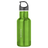 Bouteille D'eau Custom Text Mackinac Island (Dos)