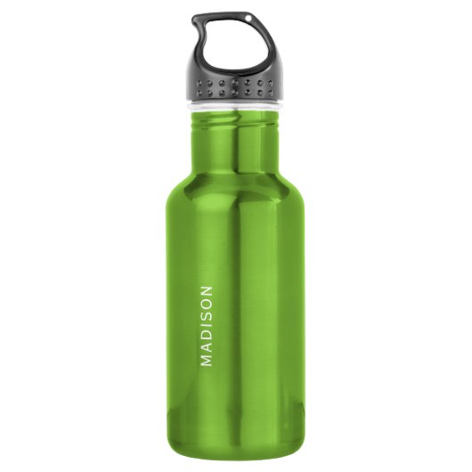 Bouteille D'eau Custom Text Mackinac Island (Dos)