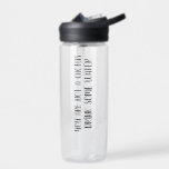 Bouteille D'eau Custom  Water Bottle with - Personalized Water Bot<br><div class="desc">Custom  Water Bottle with - Personalized Water Bottle - Perfect gift for Outdoorsman - Sports Water Bottle</div>