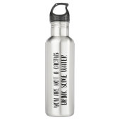 Bouteille D'eau Custom  Water Bottle with - Personalized Water Bot (Devant)