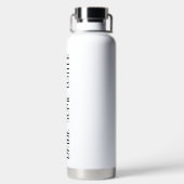Bouteille D'eau Custom Water Bottle with - Personalized Water Bot (Plage)