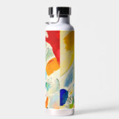 Bouteille D'eau Customisez cette bataille maritime de Kandinsky 19 (Plage)