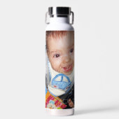 Bouteille D'eau Customisez-le avec vos deux photos collage (Avant)