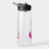 Bouteille D'eau Cute 50th Birthday Hot Pink High Heels Name Gift (Droite)