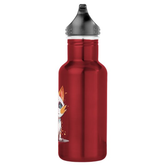 Bouteille D'eau Cute Adorable Chat Brown (Droite)