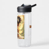 Bouteille D'eau Cute Anime Fairy Girl and Chibi Dragon (Gauche)