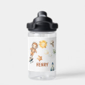 Bouteille D'eau Cute Astronaut and Adorable Space Adventure (Salle de sport)