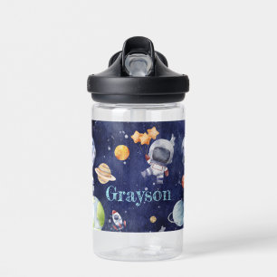 Bouteille D'eau Cute astronaute Galaxie Planète Enfants