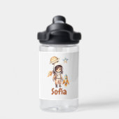 Bouteille D'eau Cute astronaute Space Adventure personnalisée (Salle de sport)