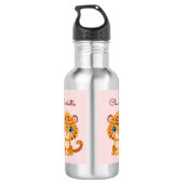 Bouteille D'eau Cute Baby Leopard Safari Animal Kids (Dos)
