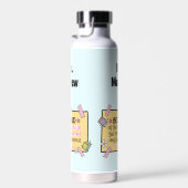 Bouteille D'eau Cute Be Fier Professeur Personnalisé Salle De Clas (Plage)