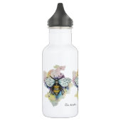 Bouteille D'eau Cute Bee And Rainbow Wash (Gauche)