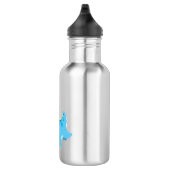 Bouteille D'eau Cute Blue Nessie (Droite)