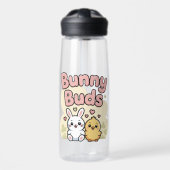 Bouteille D'eau Cute Bunny Buds Easter Water Bottle (Avant)