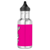 Bouteille D'eau Cute Bunny with Glasses Blowing Bubble Gum (Droite)