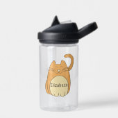 Bouteille D'eau Cute Cartoon Chat Ajouter le nom CamelBak Eddy (Gauche)