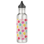 Bouteille D'eau Cute Colorful Polka Dot Pattern (Gauche)