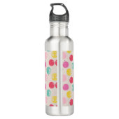 Bouteille D'eau Cute Colorful Polka Dot Pattern (Dos)