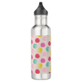Bouteille D'eau Cute Colorful Polka Dot Pattern (Droite)