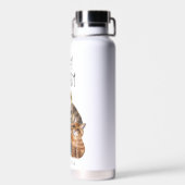 Bouteille D'eau Cute Funny Chat 'Crazy CAT Lady' (Arrière)