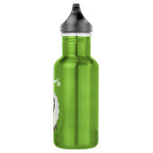 Bouteille D'eau Cute Funny Whimsical Pun I Love Ewe Nom Personnali (Droite)