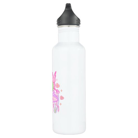 Bouteille D'eau Cute grenouille et champignon - Vous me faites bou (Droite)