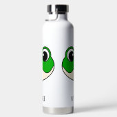 Bouteille D'eau Cute grenouille souriante (Droite)