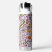 Bouteille D'eau Cute Halloween Doodle Pattern (Salle de sport)