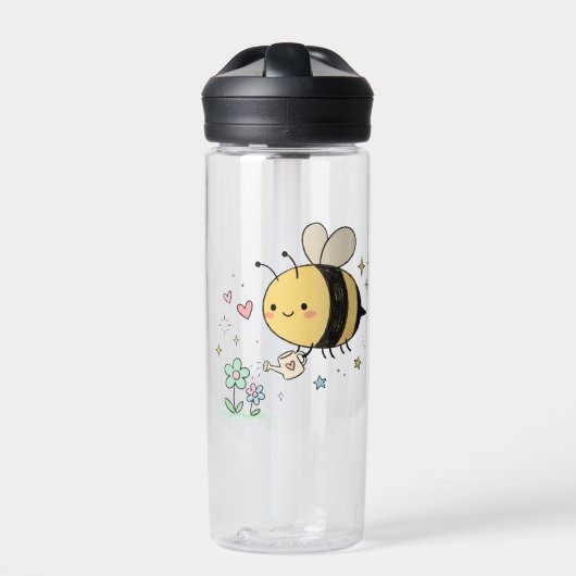 Bouteille D'eau  Cute Honeybee  Kawaii Bumblebee for teachers gift (Extérieur)