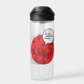 Bouteille D'eau Cute Kawaii Ramen - Funny Japanese Food  (Arrière)