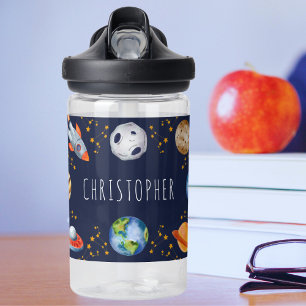 Bouteille D'eau Cute Kids Outer Space Retour à l'école