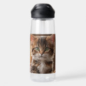 Bouteille D'eau Cute Kitten (Arrière)