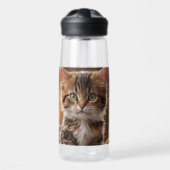 Bouteille D'eau Cute Kitten (Avant)