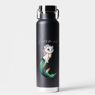 Bouteille D'eau Cute Kitten Purrmaid - Fun Mermaid Design de chat