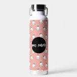 Bouteille D'eau Cute lapines roses Nom personnalisé<br><div class="desc">Joli Bunnies Roses Nom Personnalisé Bouteille D'Eau. N'importe quelle police,  n'importe quelle couleur,  aucun minimum.</div>