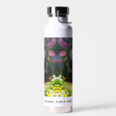 Bouteille D'eau Cute Panda jardinage Fleurs Papillons Citation (Gauche)