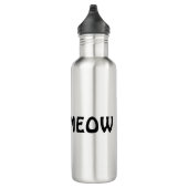 Bouteille D'eau Cute Peeking Cat Design Water Bottle (Droite)